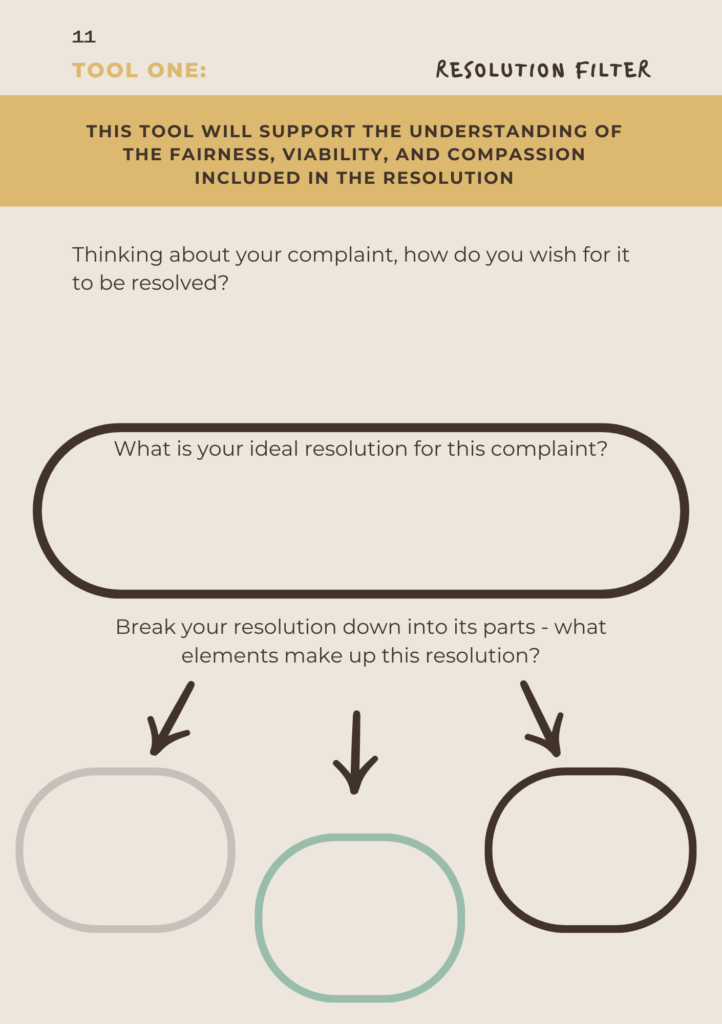 Resolution Filter - part one of the tool