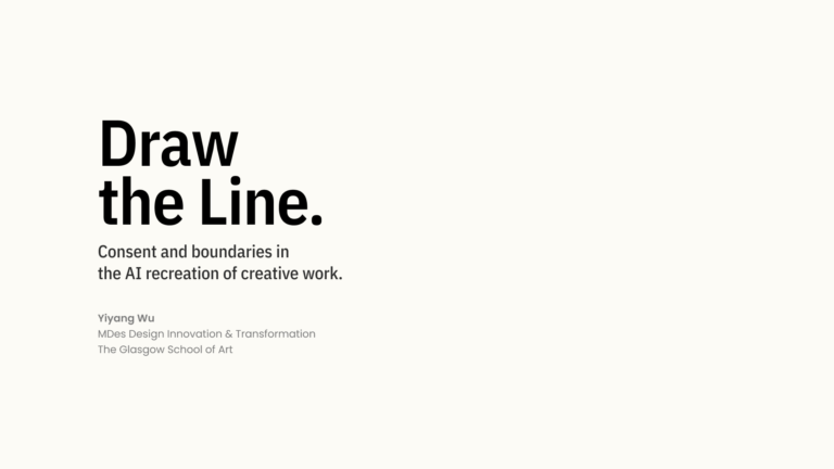 Draw the Line project cover.