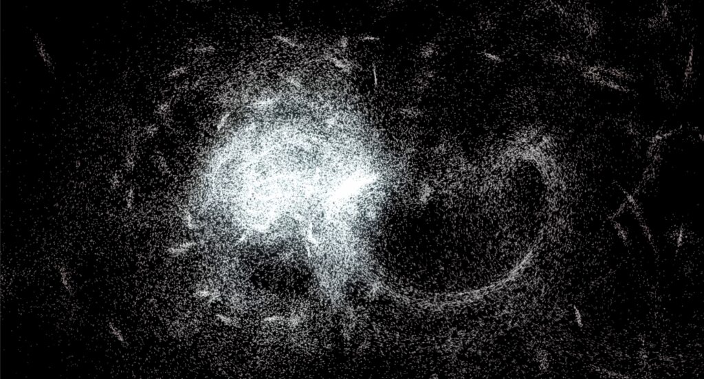 A Glasgow visual accompanying Track 01 — Glasgow I — Presence.